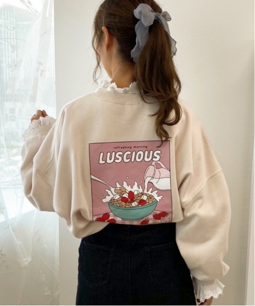 apres jour(アプレジュール)の「アソート袖ボリュームスウェット【ZOZOTOWN限定アイテム】(Tシャツ/カットソー・レディース・ブラック/ダークブラウン/ボルドー/ホワイト系その他/ライトベージュ/アイボリー/モカ/ベージュ系その他/クリーム/ブラック系その他/グレイッシュベージュ/その他/ラベンダー/ダークブルー/ブラック系その他2/ホワイト系その他2・フリー/X-LARGE)」の10枚目の写真