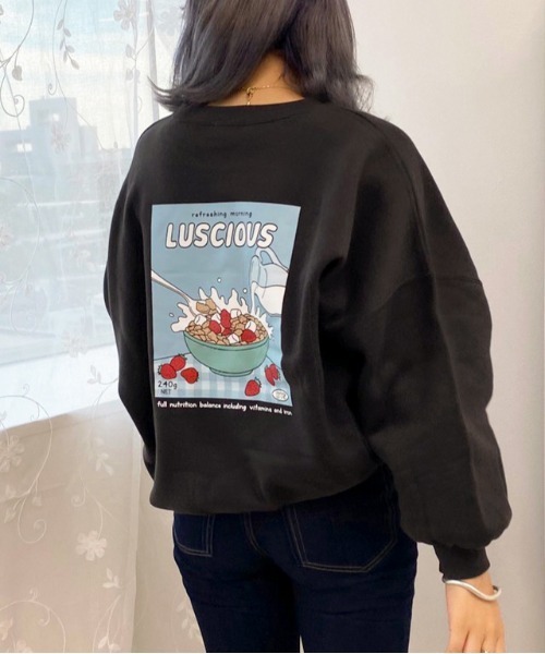 apres jour(アプレジュール)の「アソート袖ボリュームスウェット【ZOZOTOWN限定アイテム】(Tシャツ/カットソー・レディース・ブラック/ダークブラウン/ボルドー/ホワイト系その他/ライトベージュ/アイボリー/モカ/ベージュ系その他/クリーム/ブラック系その他/グレイッシュベージュ/その他/ラベンダー/ダークブルー/ブラック系その他2/ホワイト系その他2・フリー/X-LARGE)」の5枚目の写真