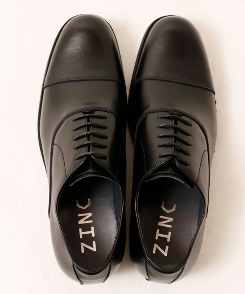 ZINC(ジンク)の「ZINC 本革 軽量内羽根ストレートチップ オックスフォードシューズ(ドレスシューズ・メンズ・ブラウン/ブラック・46/42/41/40/43/45/39/44)」の1枚目の写真