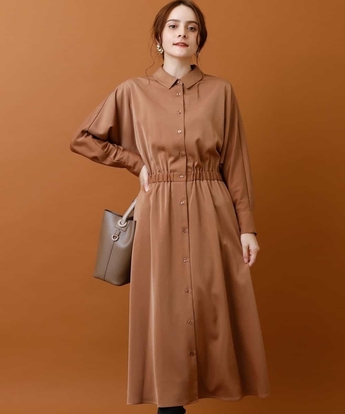 セール Web限定 洗える シャツワンピース ワンピース Mk Michel Klein エムケーミッシェルクラン のファッション通販 Zozotown