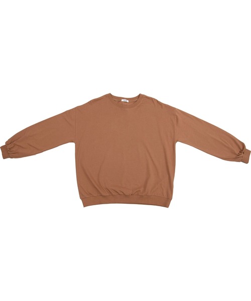 LEAD(リード)の「綿コットン100%シンプル長袖カットソートップス TOPS(Tシャツ/カットソー・レディース・ブラック/ネイビー/オフホワイト/カーキ/キャメル/ライトアッシュグレー・FREE)」の17枚目の写真