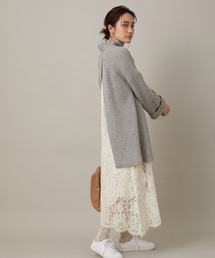 ADAM ET ROPE' | 【セットアイテム】レイヤードニットワンピース(ワンピース)