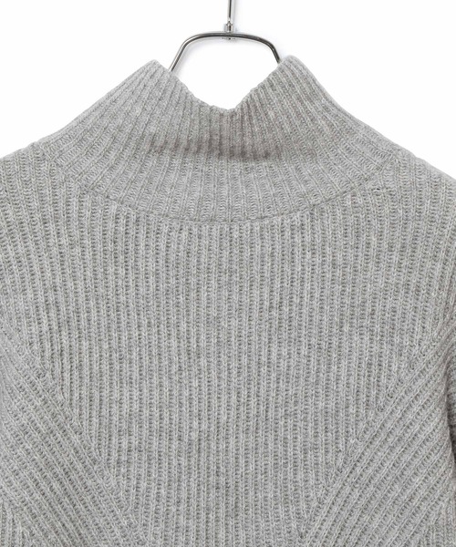 ADAM ET ROPE'(アダムエロペ)の「【セットアイテム】レイヤードニットワンピース(ワンピース・レディース・ライトグレー/ブラック・FREE)」の12枚目の写真