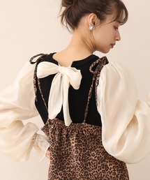 one after another NICE CLAUP | 異素材コンシャスニット(ニット/セーター)