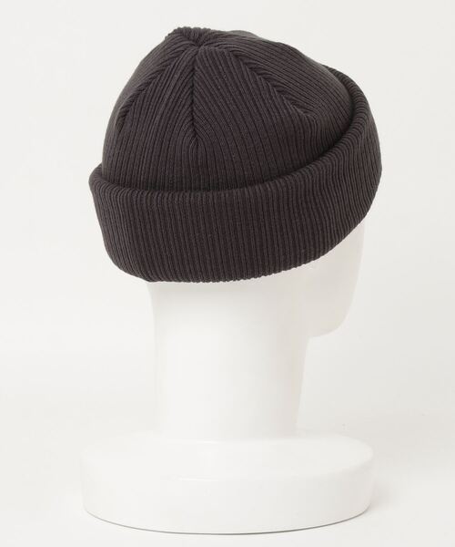 WEGO（ウィゴー）の「WEGO/コットン2WAYショートニットキャップ（ニットキャップ/ビーニー・メンズ・オフホワイト/グリーン系その他/ベージュ/ライトピンク/杢グレー/ダークグレー/ブルー/ブラック/ライトパープル・FREE）」の10枚目の写真