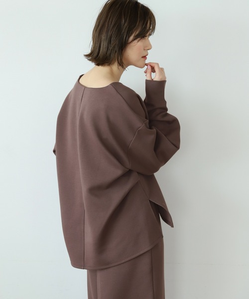 A part by（アパートバイ）の「CoPoキーネックセットアップ　935131（ワンピース・レディース・アイボリー/ベージュ系その他・FREE）」の4枚目の写真