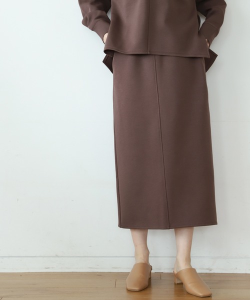 A part by（アパートバイ）の「CoPoキーネックセットアップ　935131（ワンピース・レディース・アイボリー/ベージュ系その他・FREE）」の7枚目の写真