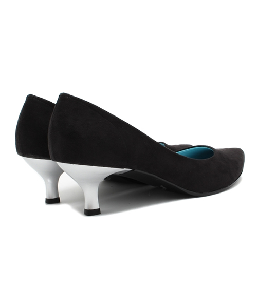 WHO'S WHO gallery（フーズフーギャラリー）の「【DCMT】Odekake Pumps（パンプス・レディース・ブラック/グリーン・24.5cm/23.5cm/22.5cm）」の5枚目の写真