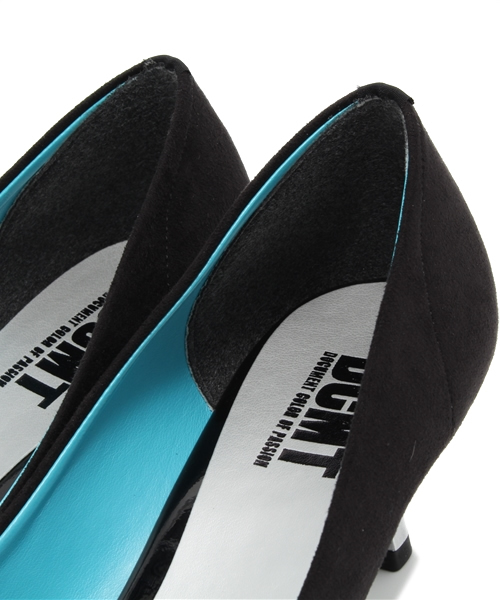 WHO'S WHO gallery（フーズフーギャラリー）の「【DCMT】Odekake Pumps（パンプス・レディース・ブラック/グリーン・24.5cm/23.5cm/22.5cm）」の7枚目の写真