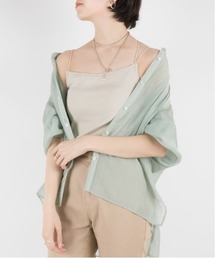 RANDA | カップ付アシメデザインキャミソール(キャミソール)