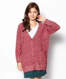 LBC | ７G杢ブークレービッグカーディガン(カーディガン/ボレロ)