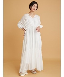 emmi | 【emmi yoga】Select by aya yoga シフォンワンピース(ワンピース)