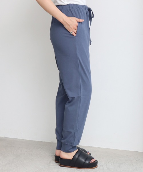 note et silence （ノートエシロンス）の「◇ハイト天竺ハイウェット　ルーズイージーパンツ（その他パンツ・レディース・グレー/ブルー/ホワイト/チャコールグレー・FREE）」の17枚目の写真
