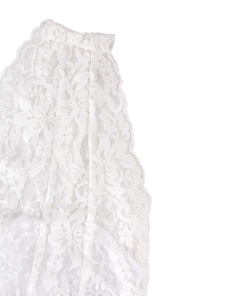 PUNYUS（プニュズ）の「レースキャミソール（キャミソール・レディース・ブラック/ホワイト・2/1/4/3）」の7枚目の写真