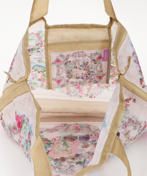 axes femme（アクシーズファム）の「ＢＲＴアリスレインバッグ（エコバッグ/サブバッグ・レディース・ベージュ・MEDIUM）」の11枚目の写真