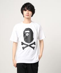 A BATHING APE（アベイシングエイプ）の「APE CROSSBONE TEE M