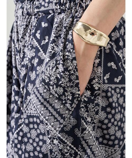 earth music&ecology（アースミュージックアンドエコロジー）の「気分は旅！パンツ ＊（その他パンツ・レディース・ピンクベージュ/ダークネイビー/ベージュ/カーキ・FREE）」の15枚目の写真