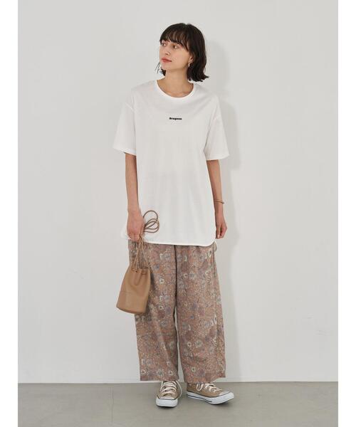 earth music&ecology（アースミュージックアンドエコロジー）の「気分は旅！パンツ ＊（その他パンツ・レディース・ピンクベージュ/ダークネイビー/ベージュ/カーキ・FREE）」の18枚目の写真