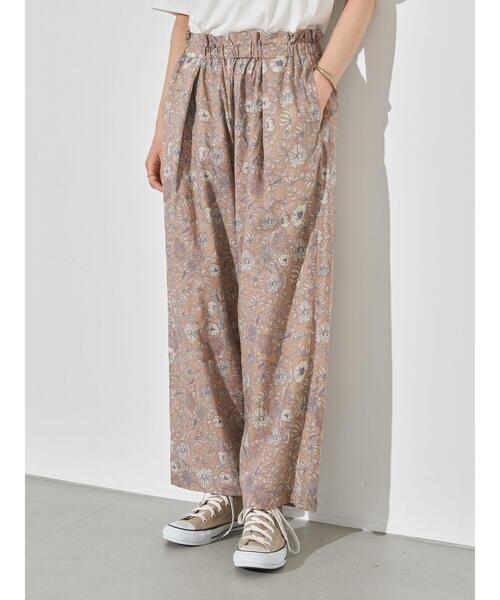 earth music&ecology（アースミュージックアンドエコロジー）の「気分は旅！パンツ ＊（その他パンツ・レディース・ピンクベージュ/ダークネイビー/ベージュ/カーキ・FREE）」の21枚目の写真