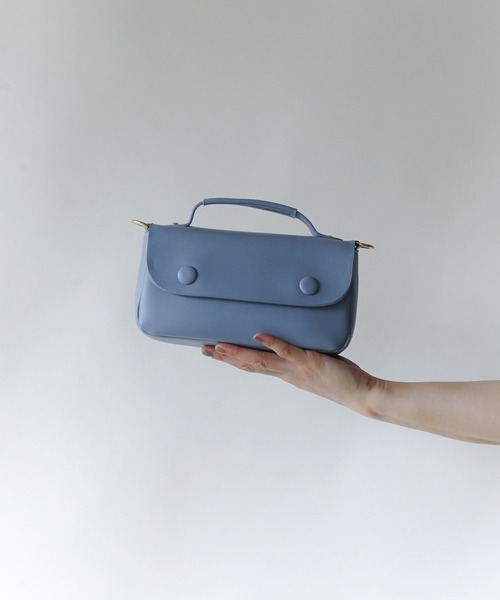 Loco Ocean（ロコオーシャン）の「2wayフラップミニショルダーバッグ（ショルダーバッグ・レディース・マスタード/ブラック/ブルー/オフホワイト/キャメル・ONE SIZE）」の18枚目の写真