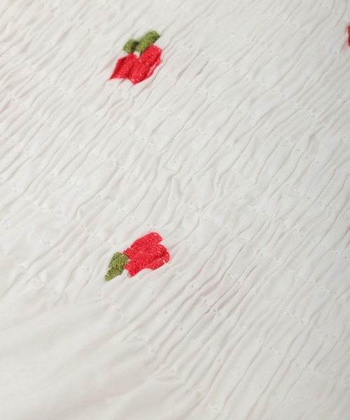 fifth calin（フィフスカラン）の「総柄刺繍パフスリーブブラウス（シャツ/ブラウス・レディース・ブルー/その他4/その他5・MEDIUM）」の10枚目の写真