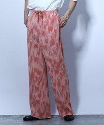 HARE | アブストラクトストライププリーツパンツ(HARE)(その他パンツ)