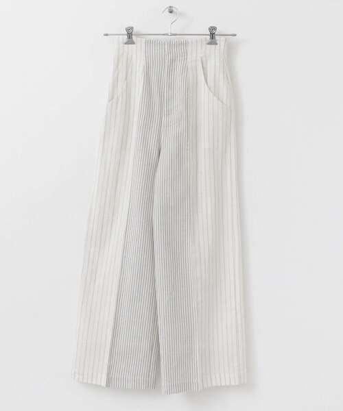 KBF（ケイビーエフ）の「マルチパターンワイドパンツ（その他パンツ・レディース・ホワイト/ベージュ/グリーン・ONE）」の17枚目の写真