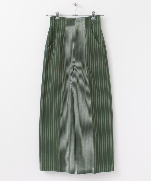 KBF（ケイビーエフ）の「マルチパターンワイドパンツ（その他パンツ・レディース・ホワイト/ベージュ/グリーン・ONE）」の18枚目の写真