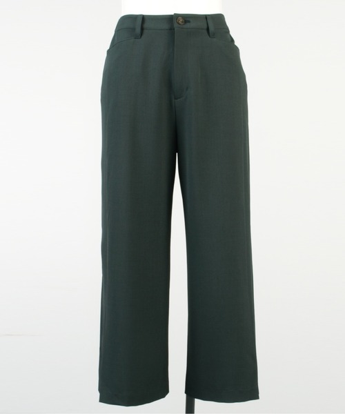 fleur by mint breeze(フルールバイミントブリーズ)の「【M~5L】麻調 ストレッチ ワイドパンツ(その他パンツ・レディース・ベージュ/グリーン/ブラック・4L/M/LL/L/3L/5L)」の13枚目の写真