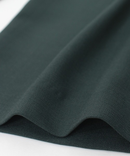 fleur by mint breeze(フルールバイミントブリーズ)の「【M~5L】麻調 ストレッチ ワイドパンツ(その他パンツ・レディース・ベージュ/グリーン/ブラック・4L/M/LL/L/3L/5L)」の9枚目の写真