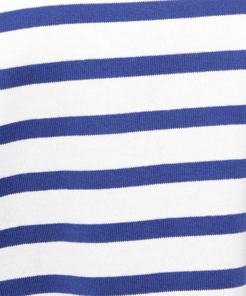 GLOBAL WORK（グローバルワーク）の「バスクボーダーチュニック6分袖/ 951582（Tシャツ/カットソー・レディース・その他/ブルー系その他・FREE）」の11枚目の写真