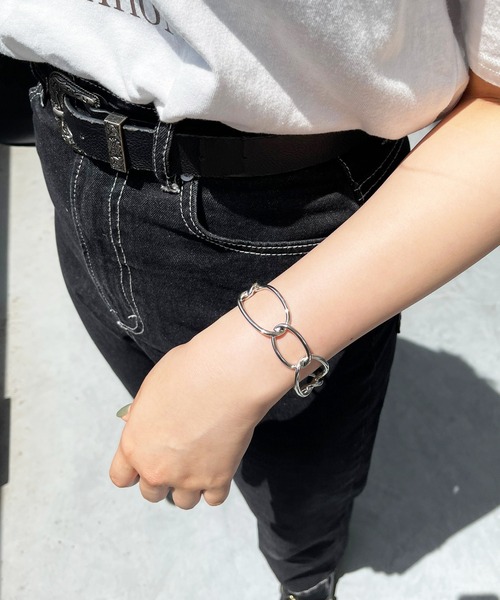 kutir(クティール)の「チェーンバングル(バングル/リストバンド・レディース・シルバー・FREE)」の4枚目の写真