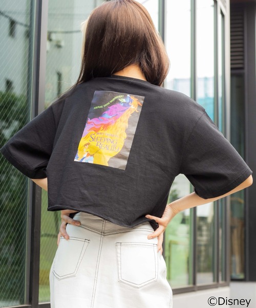 Wego Disneyヴィンテージポスターショートtシャツ Tシャツ カットソー Disney ディズニー のファッション トップス セール