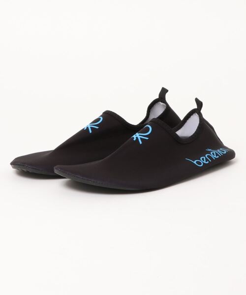 BENETTON (UNITED COLORS OF BENETTON)(ベネトンユナイテッドカラーズオブベネトン)の「【BENETTON / ベネトン】メンズアクアシューズ(サンダル・メンズ・ターコイズブルー/ライム/グリーン・MEDIUM/LARGE)」の3枚目の写真