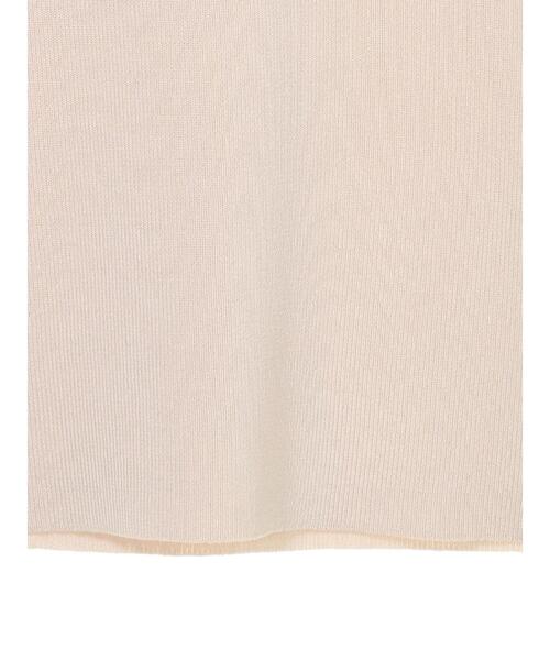 earth music&ecology（アースミュージックアンドエコロジー）の「アメスリニットタンクトップ ＊（タンクトップ・レディース・ブラウン/ホワイト系その他2/ベージュ・L/S/M）」の16枚目の写真