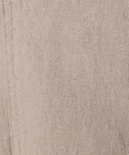 SHOO・LA・RUE（シューラルー）の「◆【SS-4L】ひんやり麻混ストレッチベイカーパンツ（その他パンツ・レディース・カーキ/サンドベージュ/ダークネイビー・10/01/02/03/04/05/06）」の16枚目の写真