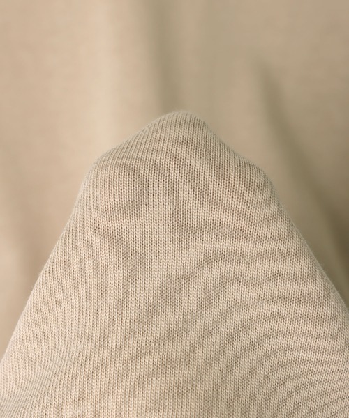andme(アンドミー)の「コットンフレンチスリーブフレアTシャツワンピース(ワンピース・レディース・オフホワイト/チャコールグレー/ブラック/ライトブラウン/ベージュ・M)」の16枚目の写真