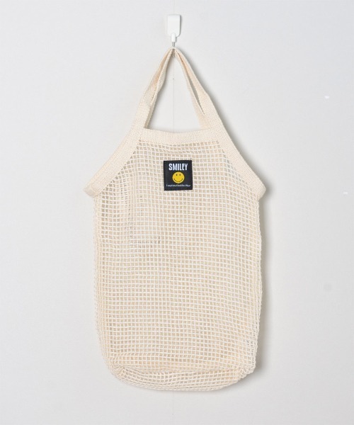 shopnikoniko（ショップニコニコ）の「軽量メッシュバッグ（ハンドバッグ・レディース・アイボリー/ピンク/ブルー/ブラック・フリー）」の11枚目の写真