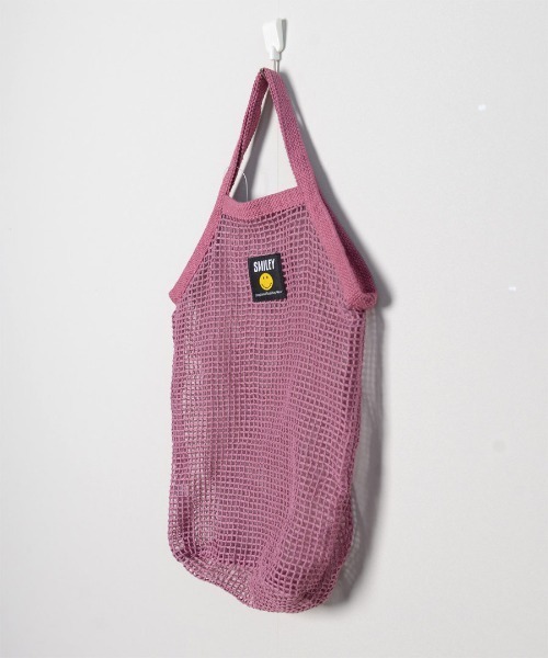 shopnikoniko（ショップニコニコ）の「軽量メッシュバッグ（ハンドバッグ・レディース・アイボリー/ピンク/ブルー/ブラック・フリー）」の13枚目の写真