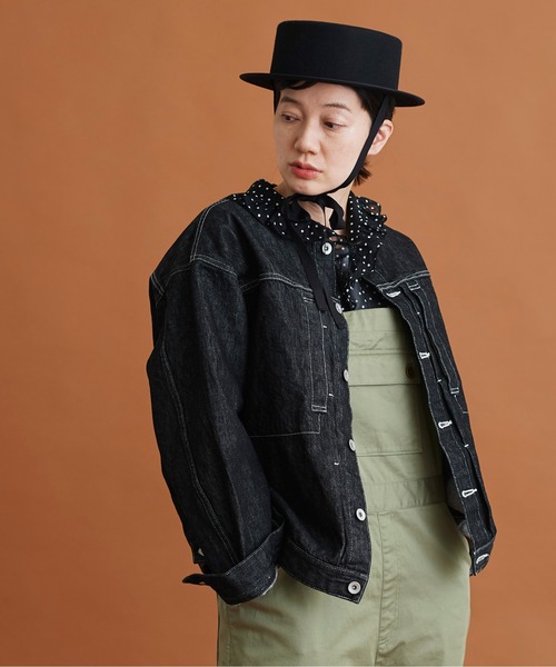 Malle（マル）の「△Malle　ハット（ハット・レディース・ブラック・FREE）」の6枚目の写真