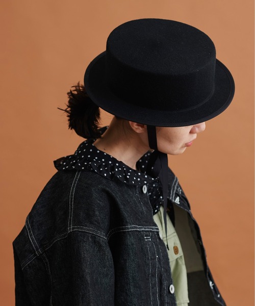 Malle（マル）の「△Malle　ハット（ハット・レディース・ブラック・FREE）」の8枚目の写真