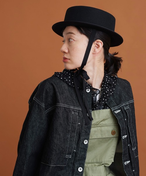 Malle（マル）の「△Malle　ハット（ハット・レディース・ブラック・FREE）」の9枚目の写真