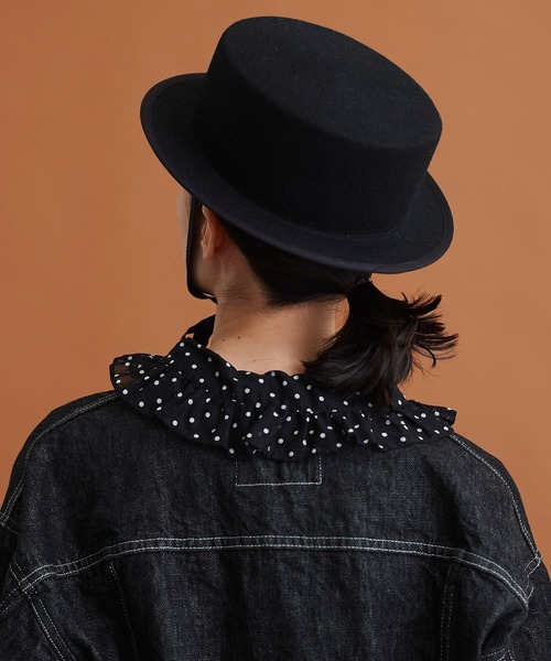 Malle（マル）の「△Malle　ハット（ハット・レディース・ブラック・FREE）」の5枚目の写真