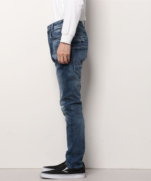 G-STAR（ジースター）の「D-STAQ 3D SLIM JEANS/スリムテーパード（デニムパンツ・メンズ・インディゴブルー・28/32/29/32/27/30/28/30/30/32/32/32/31/32/33/32/34/32/29/30/26/30/27/32/30/30/31/30/36/32）」の7枚目の写真