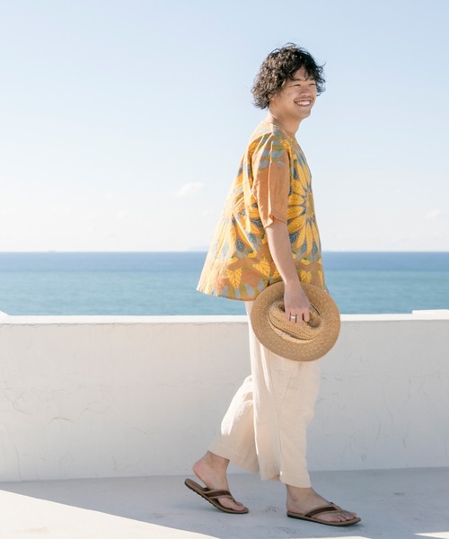 チャイハネ（チャイハネ）の「【チャイハネ】メンデルMEN'Sトップス（その他トップス・メンズ・ホワイト/ベージュ/キャメル・FREE）」の10枚目の写真