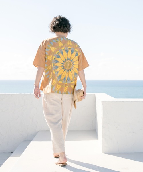 チャイハネ（チャイハネ）の「【チャイハネ】メンデルMEN'Sトップス（その他トップス・メンズ・ホワイト/ベージュ/キャメル・FREE）」の11枚目の写真