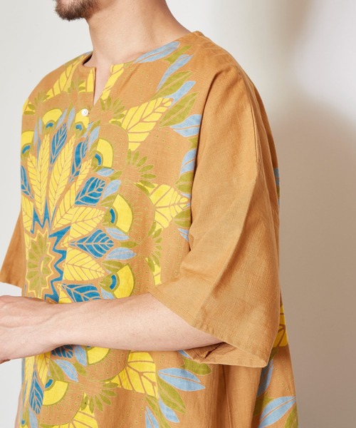 チャイハネ（チャイハネ）の「【チャイハネ】メンデルMEN'Sトップス（その他トップス・メンズ・ホワイト/ベージュ/キャメル・FREE）」の16枚目の写真