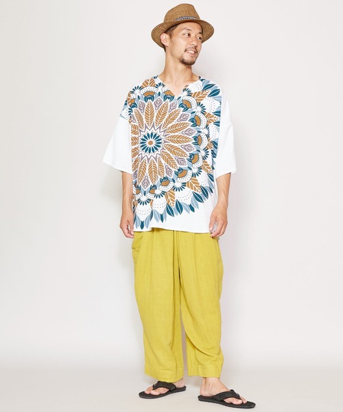 チャイハネ（チャイハネ）の「【チャイハネ】メンデルMEN'Sトップス（その他トップス・メンズ・ホワイト/ベージュ/キャメル・FREE）」の20枚目の写真