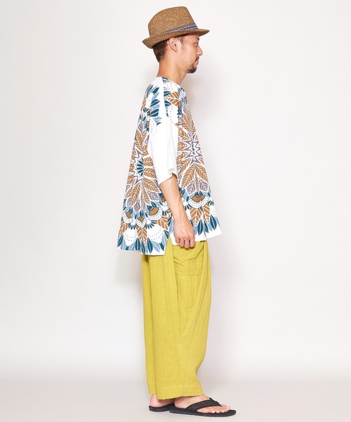 チャイハネ（チャイハネ）の「【チャイハネ】メンデルMEN'Sトップス（その他トップス・メンズ・ホワイト/ベージュ/キャメル・FREE）」の22枚目の写真