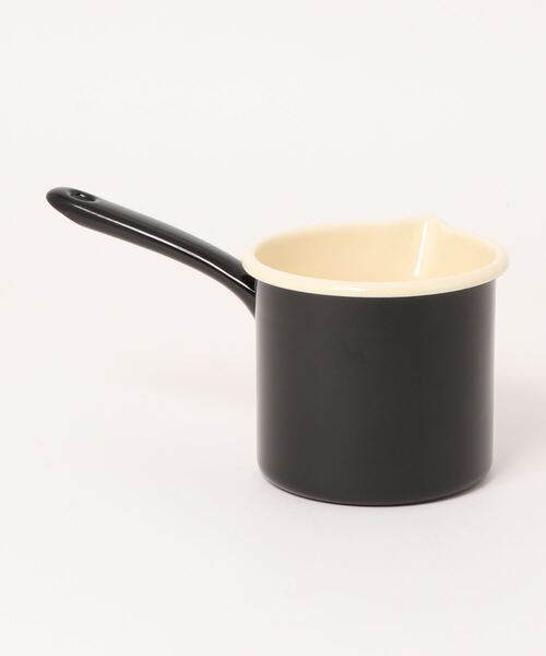 LABOUR AND WAIT（レイバーアンドウェイト）の「【LABOUR AND WAIT】ENAMEL MILK POT BLACK（鍋/フライパン・レディース・ブラック・-）」の3枚目の写真
